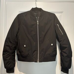 Forever 21 - Black Bomber Jacket
